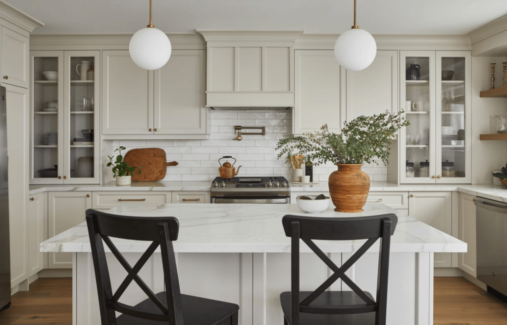 warm and natural kitchen by interior designer kayla daniels