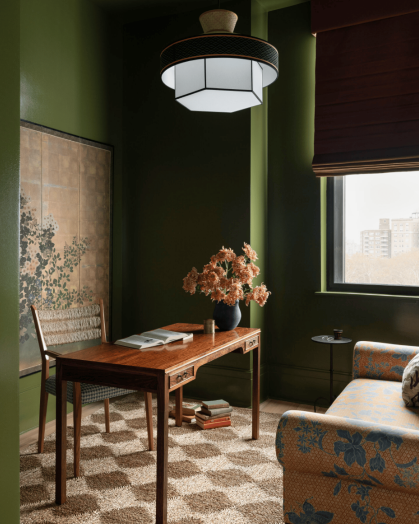 forest green study design by Heidii Caillier