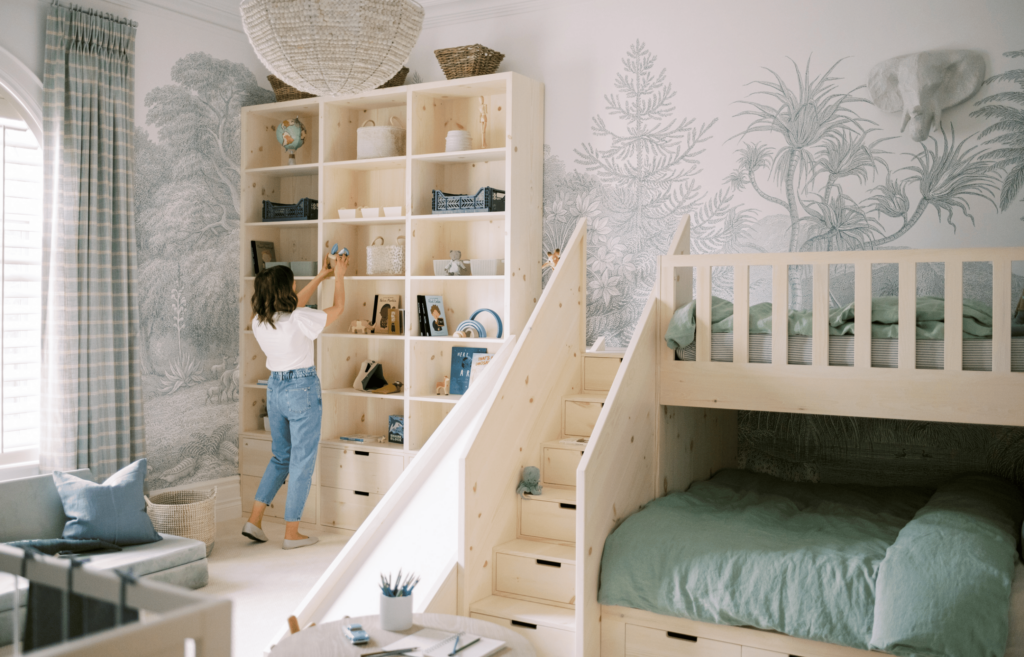 sophisticated playroom for family living