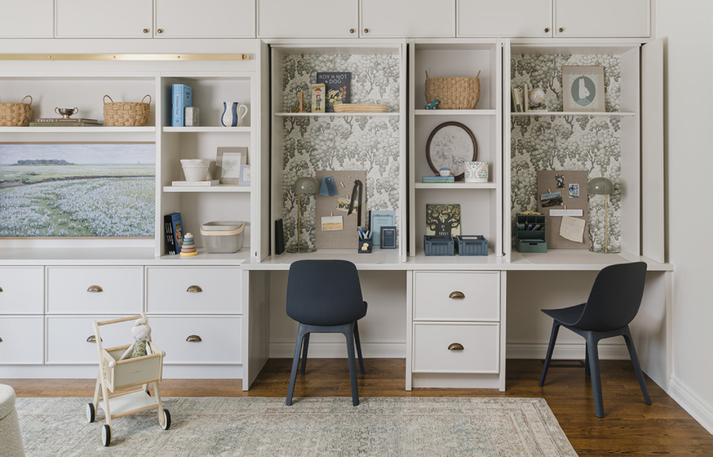 sophisticated inviting family space